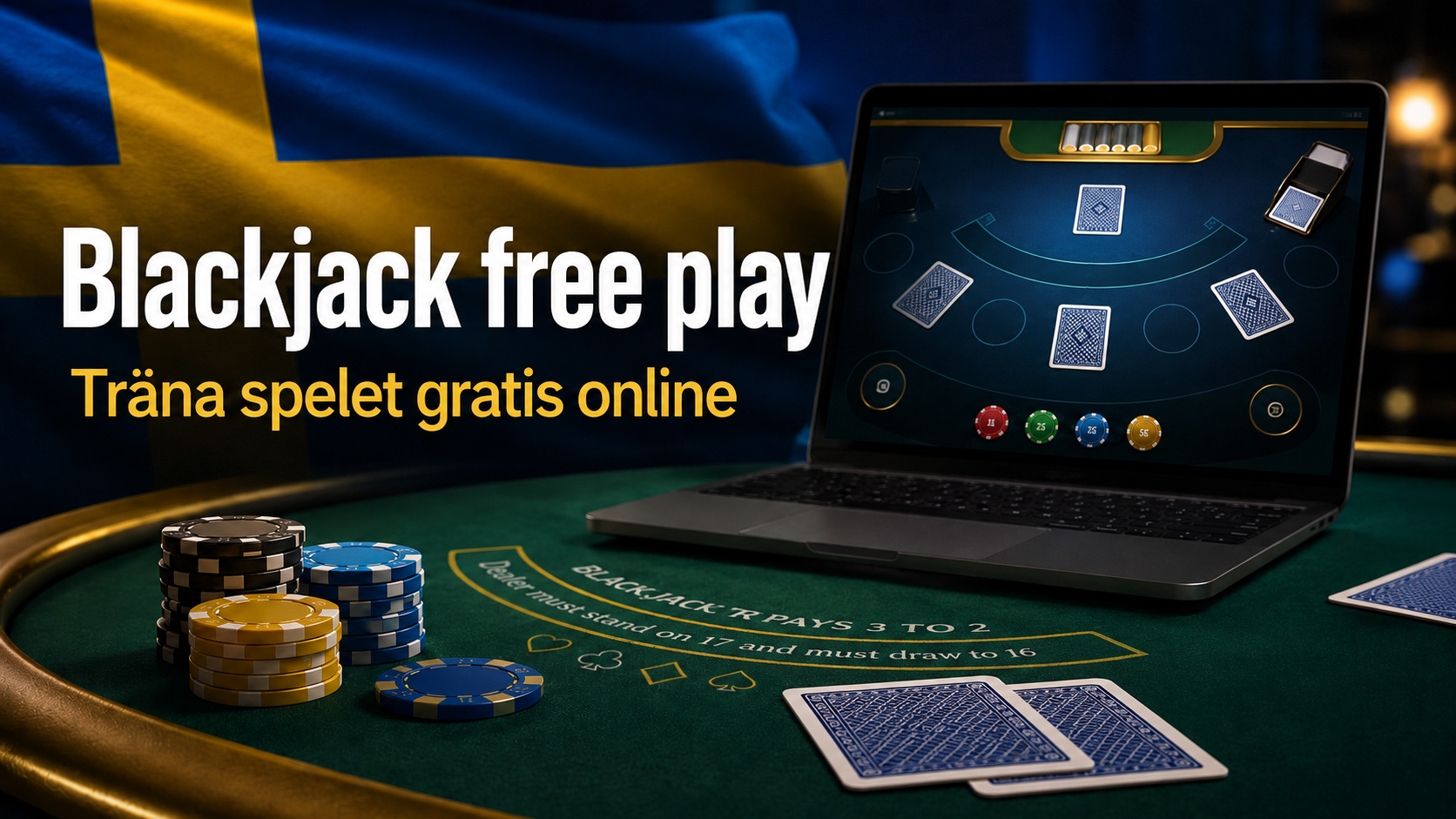 Blackjack free play - träna spelet gratis online