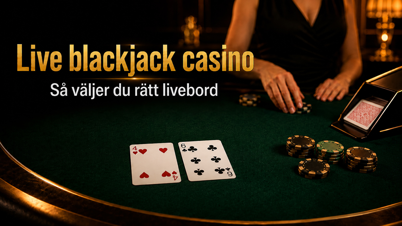 Live blackjack casino - så väljer du rätt livebord